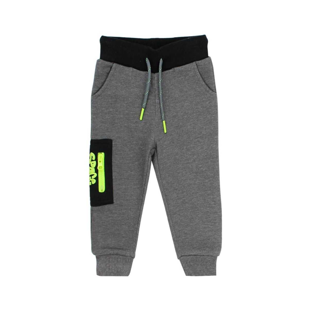 FICCUS - Pantalón buzo Bebé Niño Cosmic Gris Oscuro