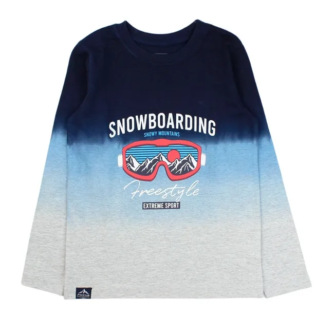 FICCUS - Polera Kids Niño Arctic Azul