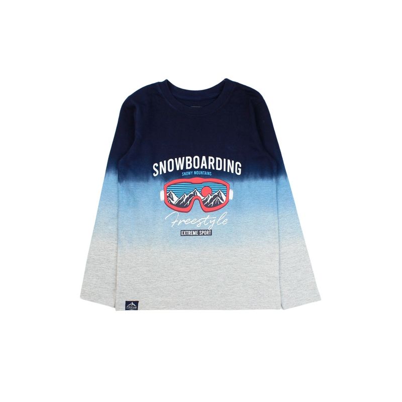 FICCUS - Polera Kids Niño Arctic Azul