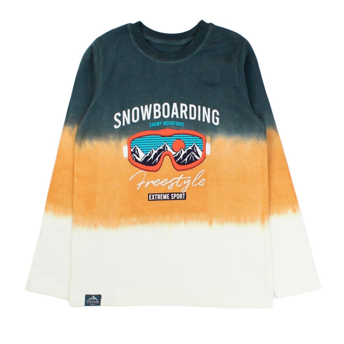 FICCUS - Polera Kids Niño Arctic Esmeralda