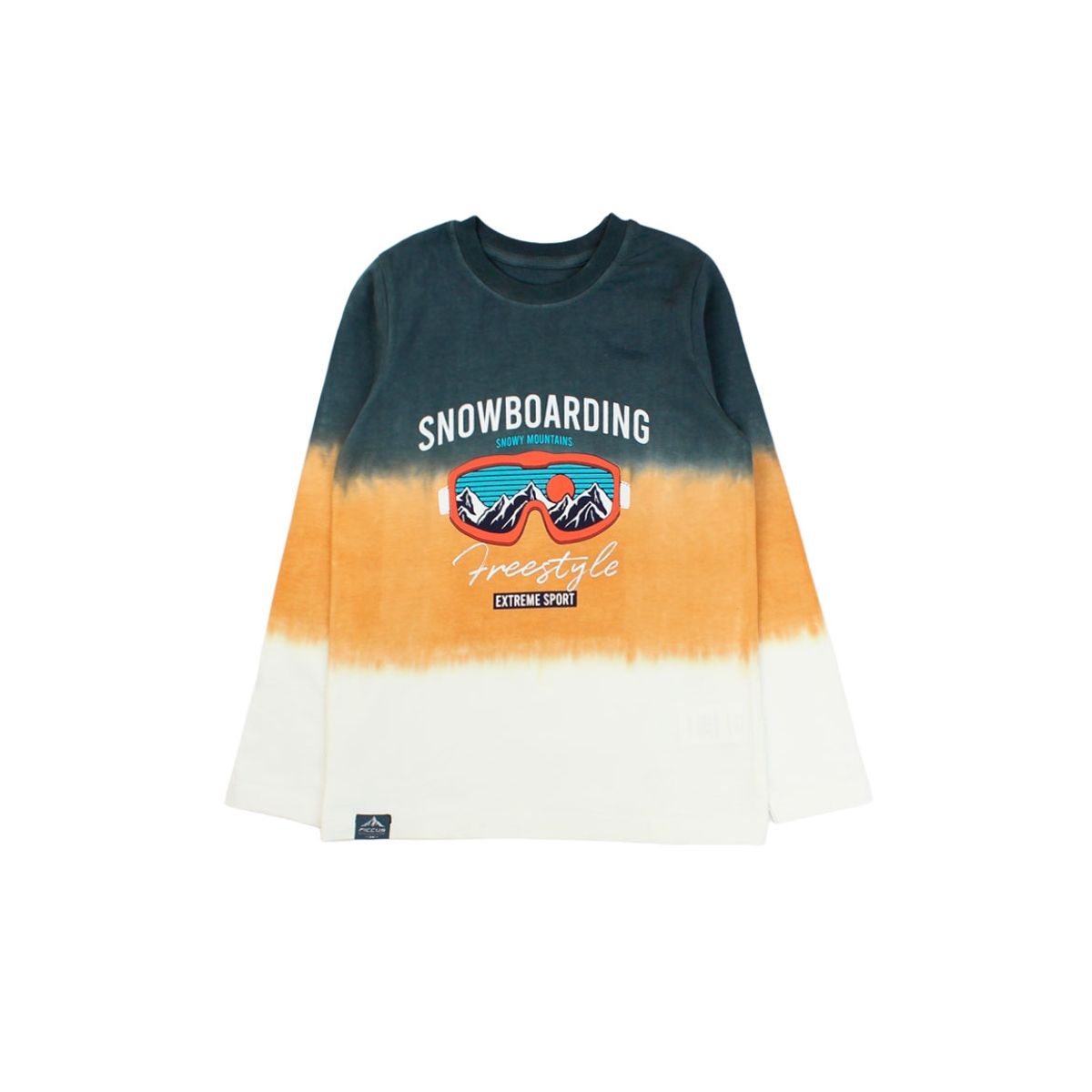 FICCUS - Polera Kids Niño Arctic Esmeralda