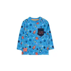 FICCUS - Polera Bebé Niño Cosmic Turquesa