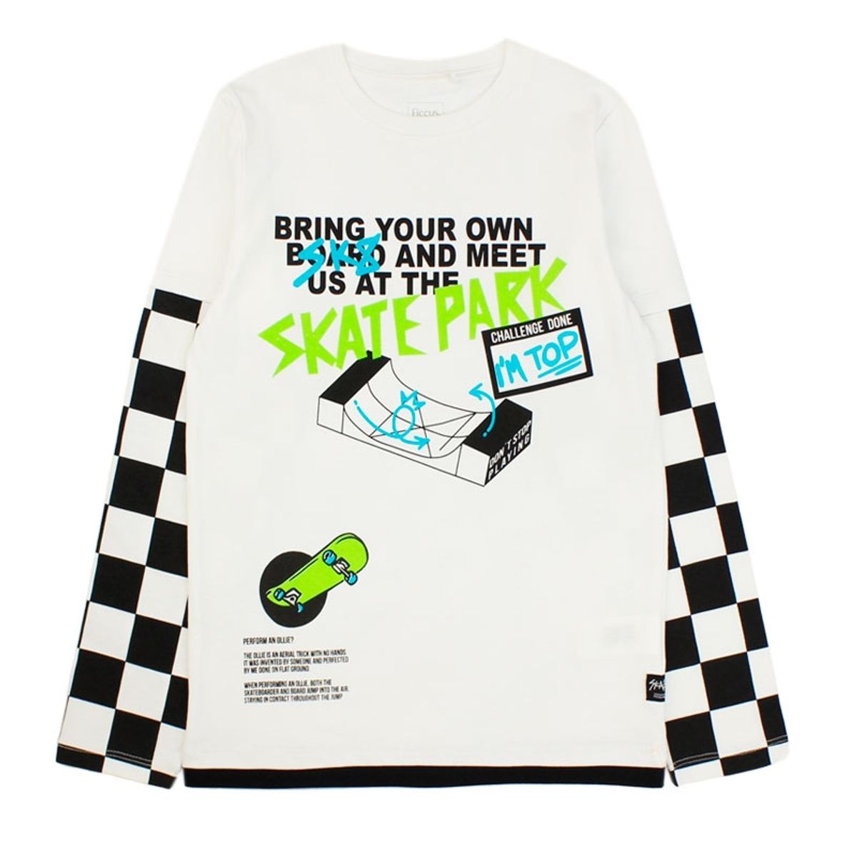 FICCUS - Polera Junior Niño Liberty Blanco