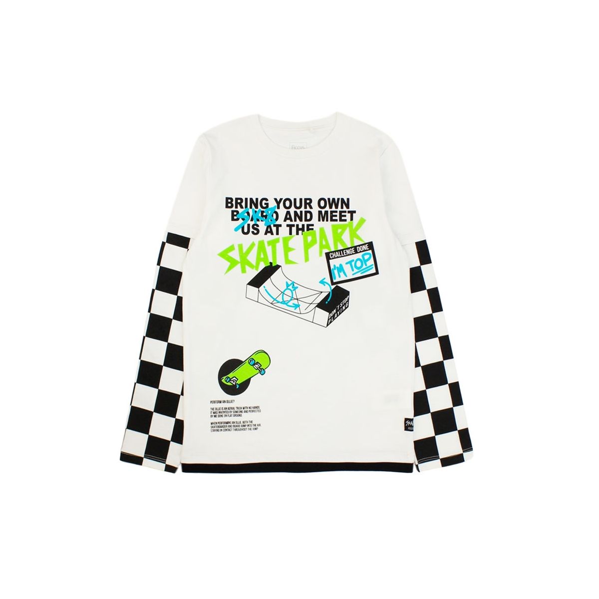 FICCUS - Polera Junior Niño Liberty Blanco