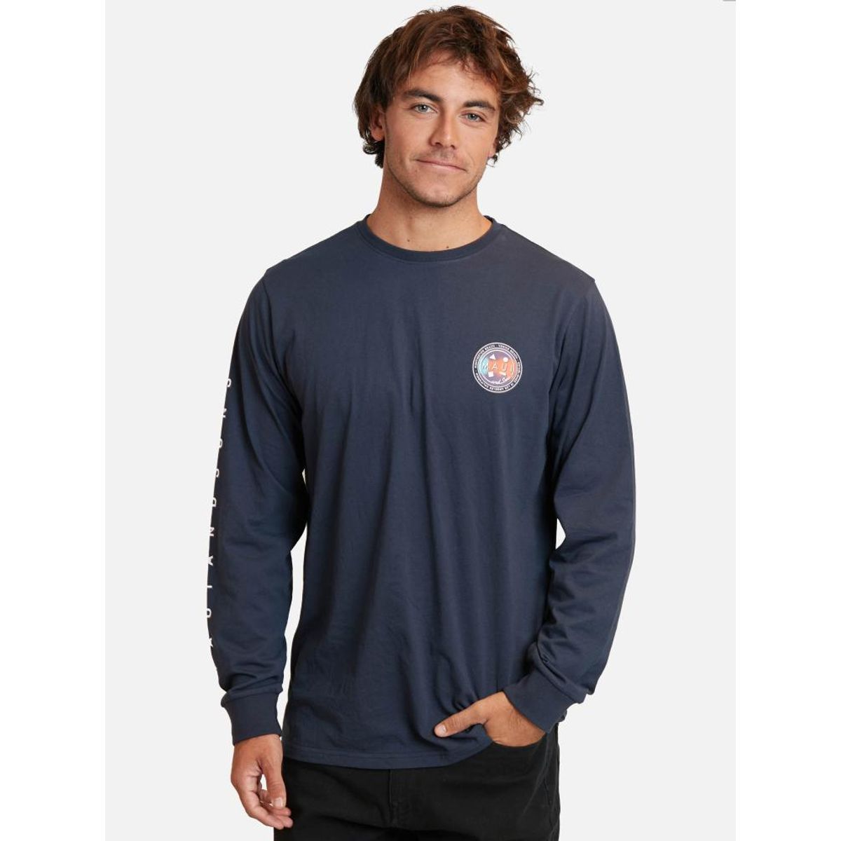 MAUI AND SONS - Polera Tefir Azul Marino Hombre Maui And Sons - Azul Marino