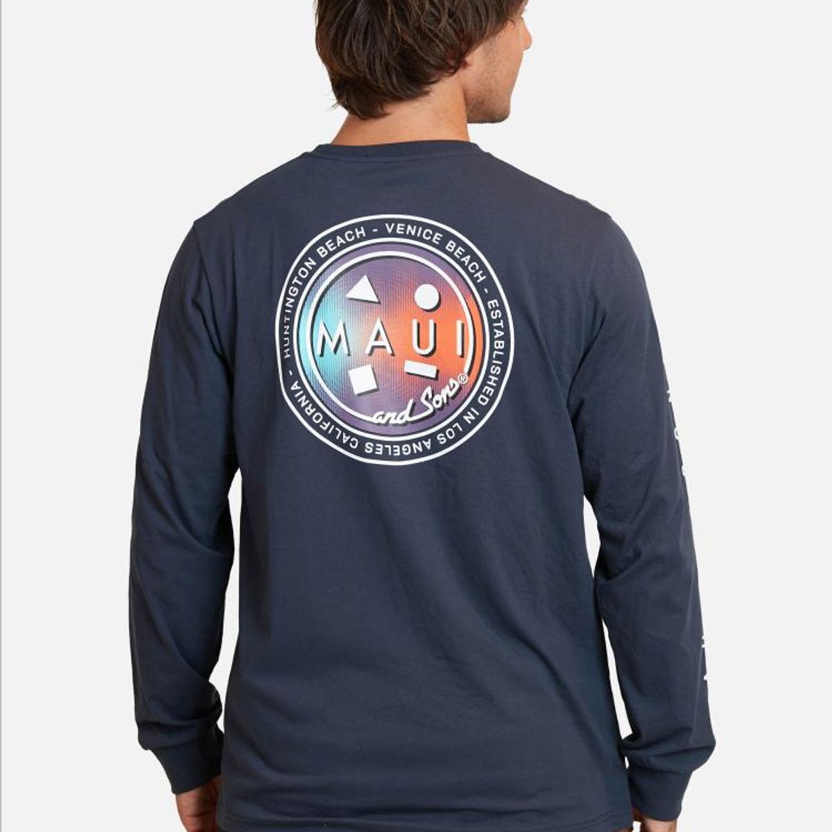 MAUI AND SONS - Polera Tefir Azul Marino Hombre Maui And Sons - Azul Marino