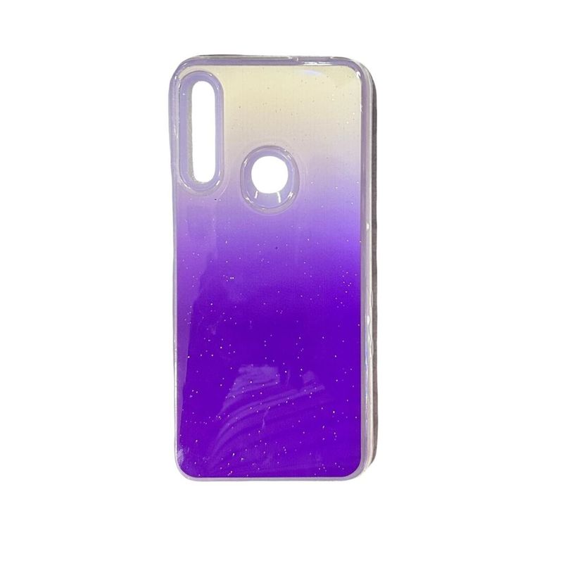 GENERICO - CARCASA PARA HUAWEI Y 9 PRIME EN DEGRADE color morado