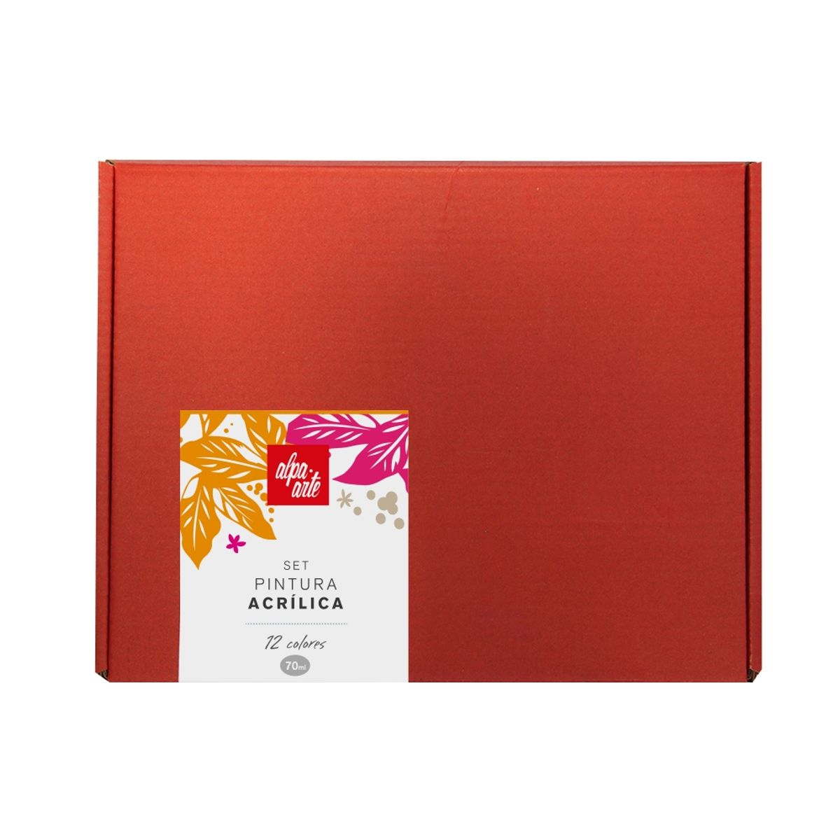 GENERICO - Set de 12 Pinturas Acrilicas 70 ml - Alpa Arte