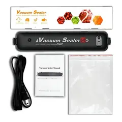 GENERICO - Maquina Selladora Al Vacío Alimentos Sellador Bolsas