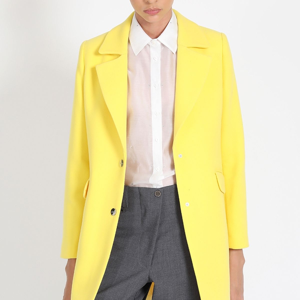 LIOLA - Chaqueton Basico Muflon Amarillo Liola