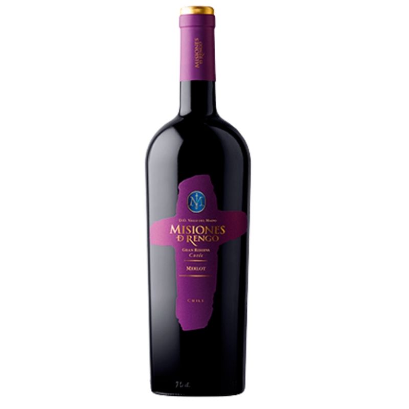 MISIONES DE RENGO - Vino Misiones De Rengo Cuvée Gran Reserva Merlot 13,5° 750cc