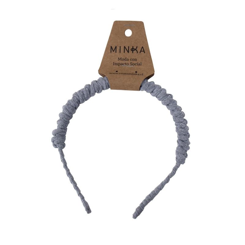 MINKA - Cintillo María Gris Minka