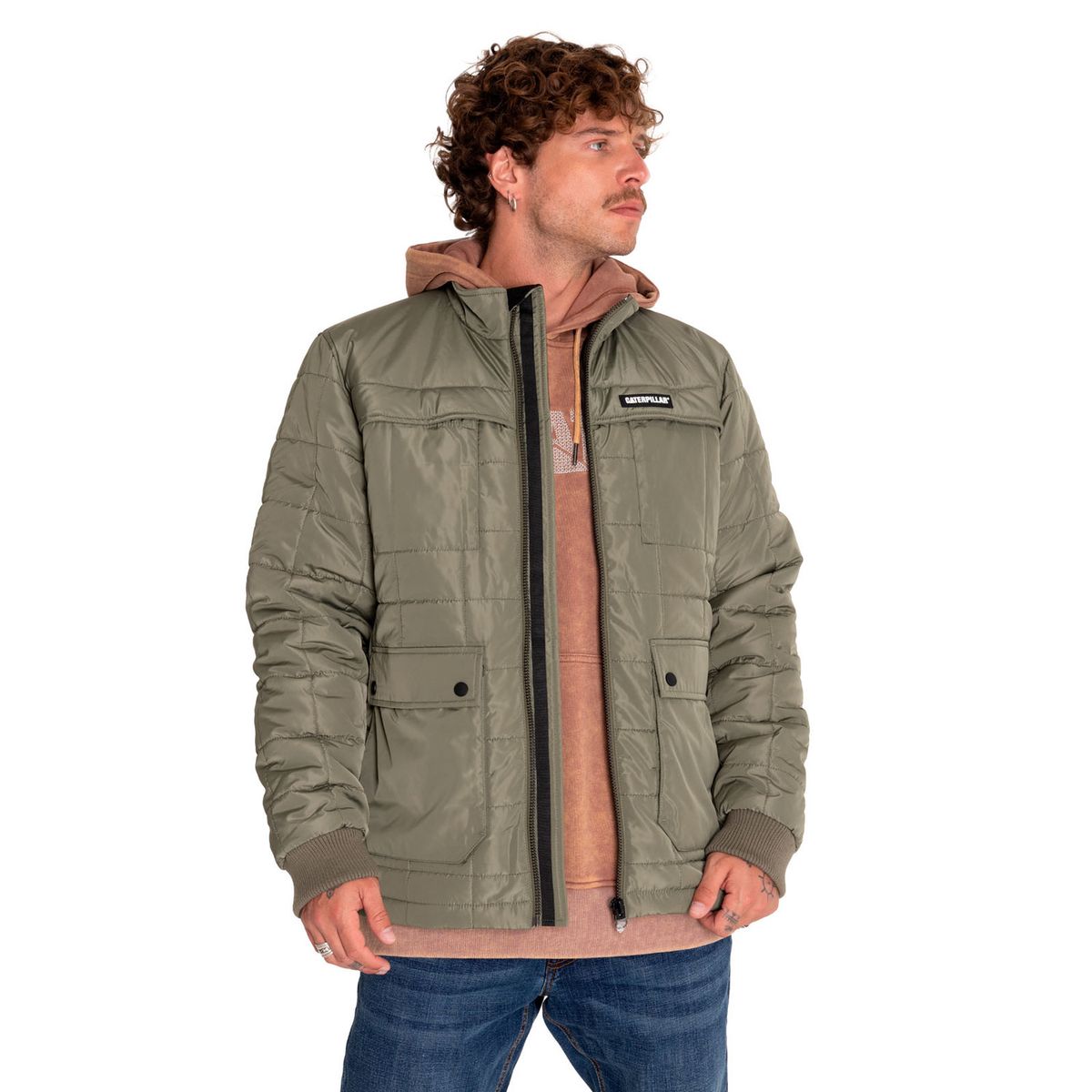 CAT - Chaqueta Casual Hombre Terrain Jacket Verde CAT
