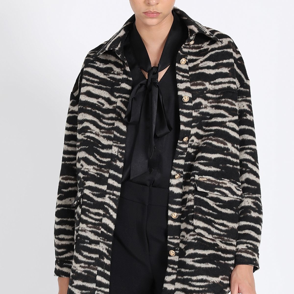 LIOLA - Sobrecamisa Soft Fantasia Animal, Beige Liola