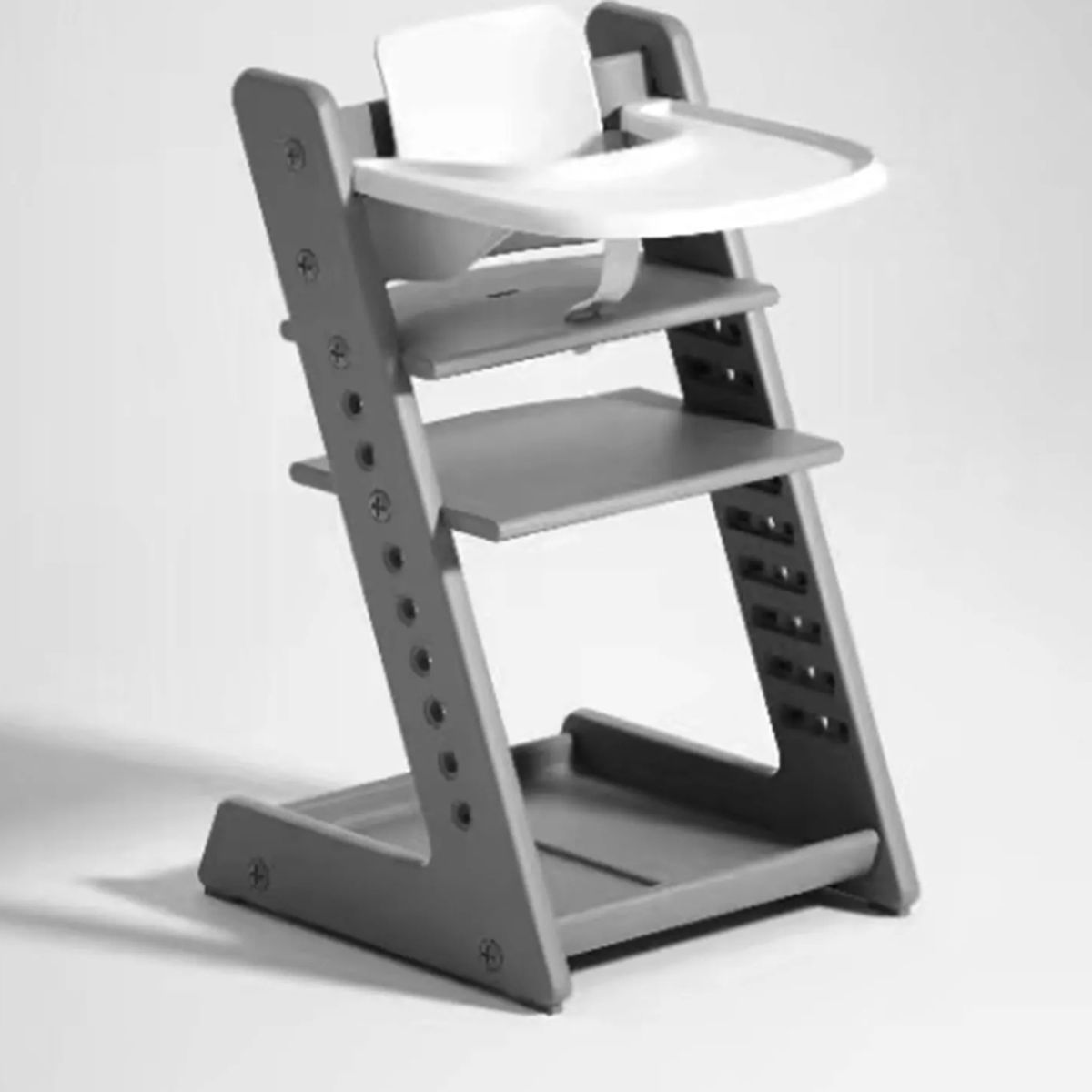 KIDSCOOL - SILLA DE COMER MILANO GRIS