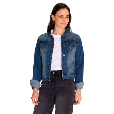 Imagen 1 del producto Chaqueta Denim Mujer W Foundation Denim Jacket Azul