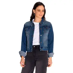 CAT - Chaqueta Denim Mujer W Foundation Denim Jacket Rojo