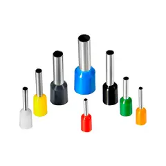 GENERICO - Terminal Ferrul Aislado 10AWG 6mm 100 Unidades