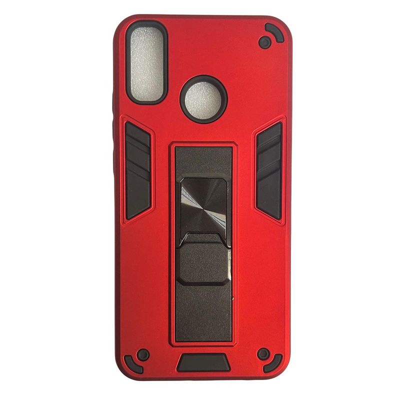 GENERICO - CARCASA PARA HUAWEI Y8S HUAWEI Y9 2019 ANTICHOK ROJO