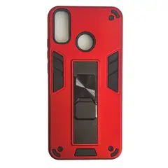GENERICO - CARCASA PARA HUAWEI Y8S HUAWEI Y9 2019 ANTICHOK ROJO