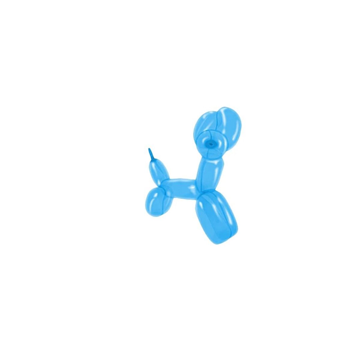 GENERICO - Globos Largos 40pcs 28cm Azul Cielo