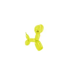 GENERICO - Globos Largos 40pcs 28cm Amarillo