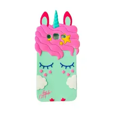 GENERICO - CARCASA PARA SAMSUNG J7 PRIME UNICORNIO VERDE
