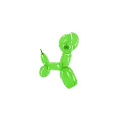 GENERICO - Globos Largos 40pcs 28cm Verde
