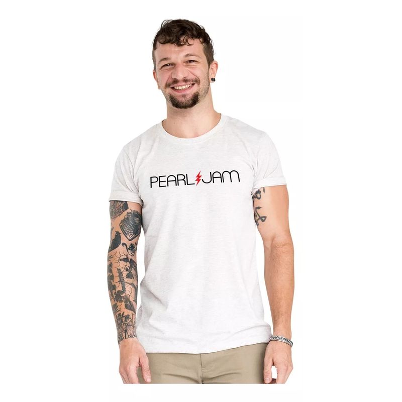 ROLY - Polera Pearl Jam Rock Band Algodón