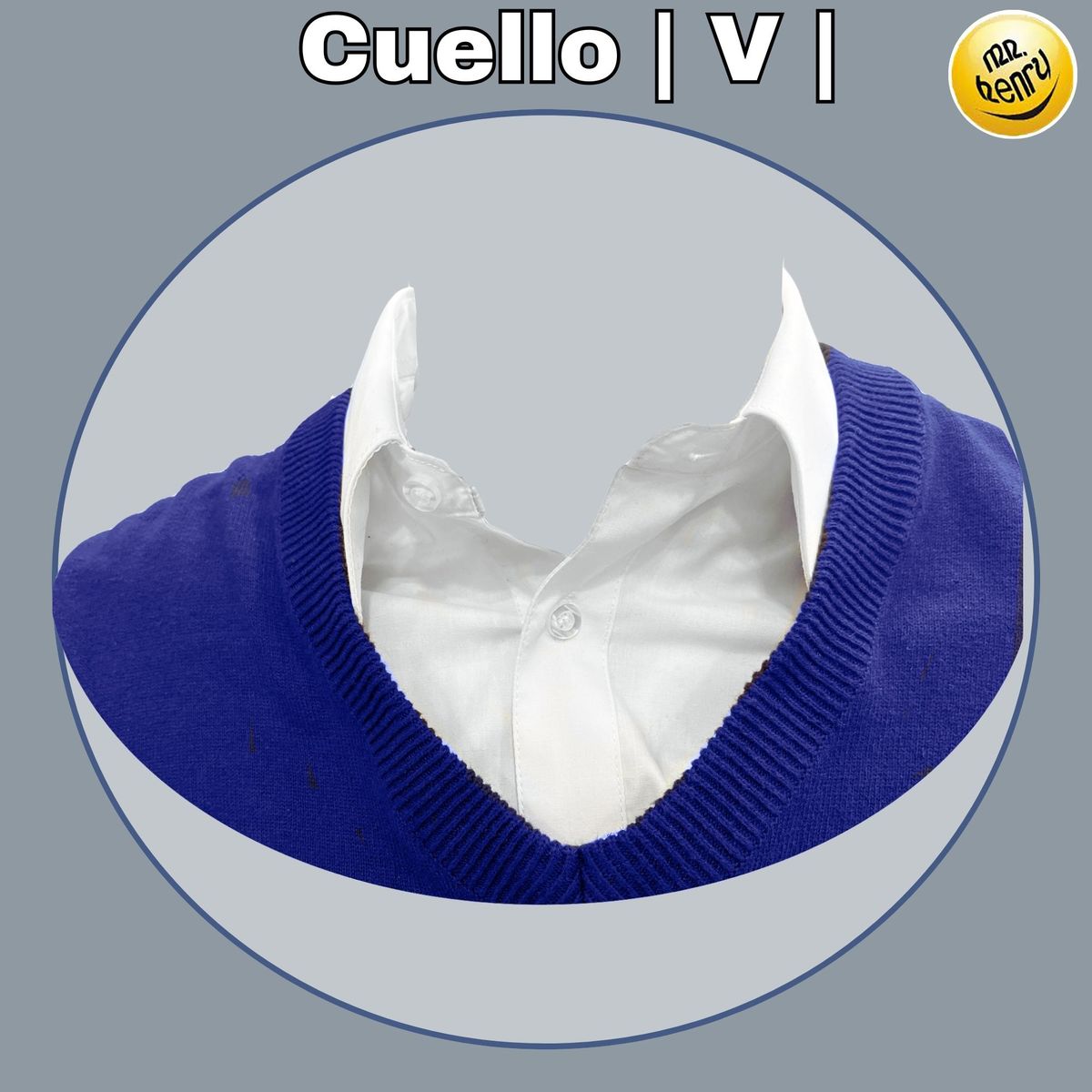 MR HENRY - Sweater - ESCOLAR - Azul Marino