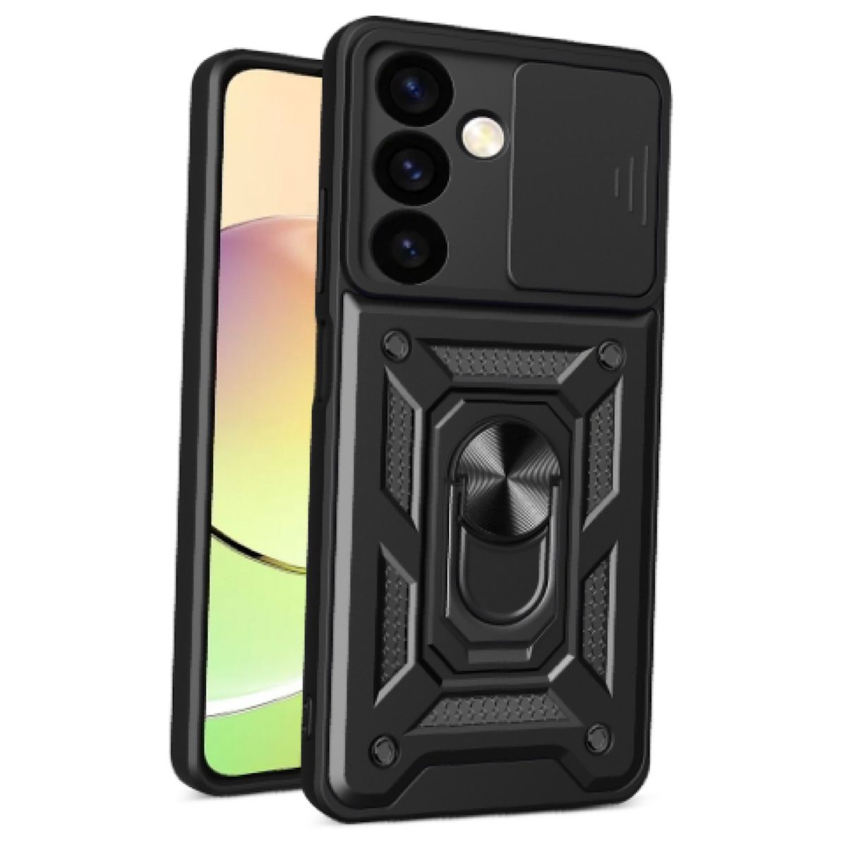 GENERICO - Carcasa Armor Con Anillo Para Samsung S24 Plus