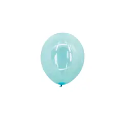 GENERICO - Globo De Látex Azul 6pcs 30cm