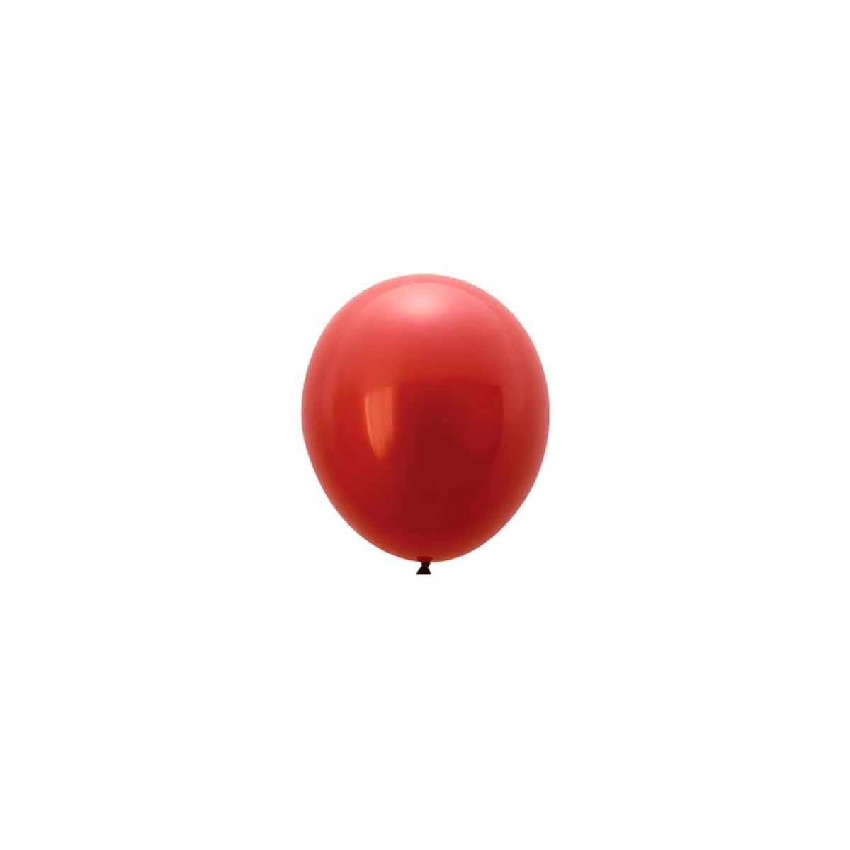 GENERICO - Globo De Látex Color Rojo 10 Pcs 23 Cm