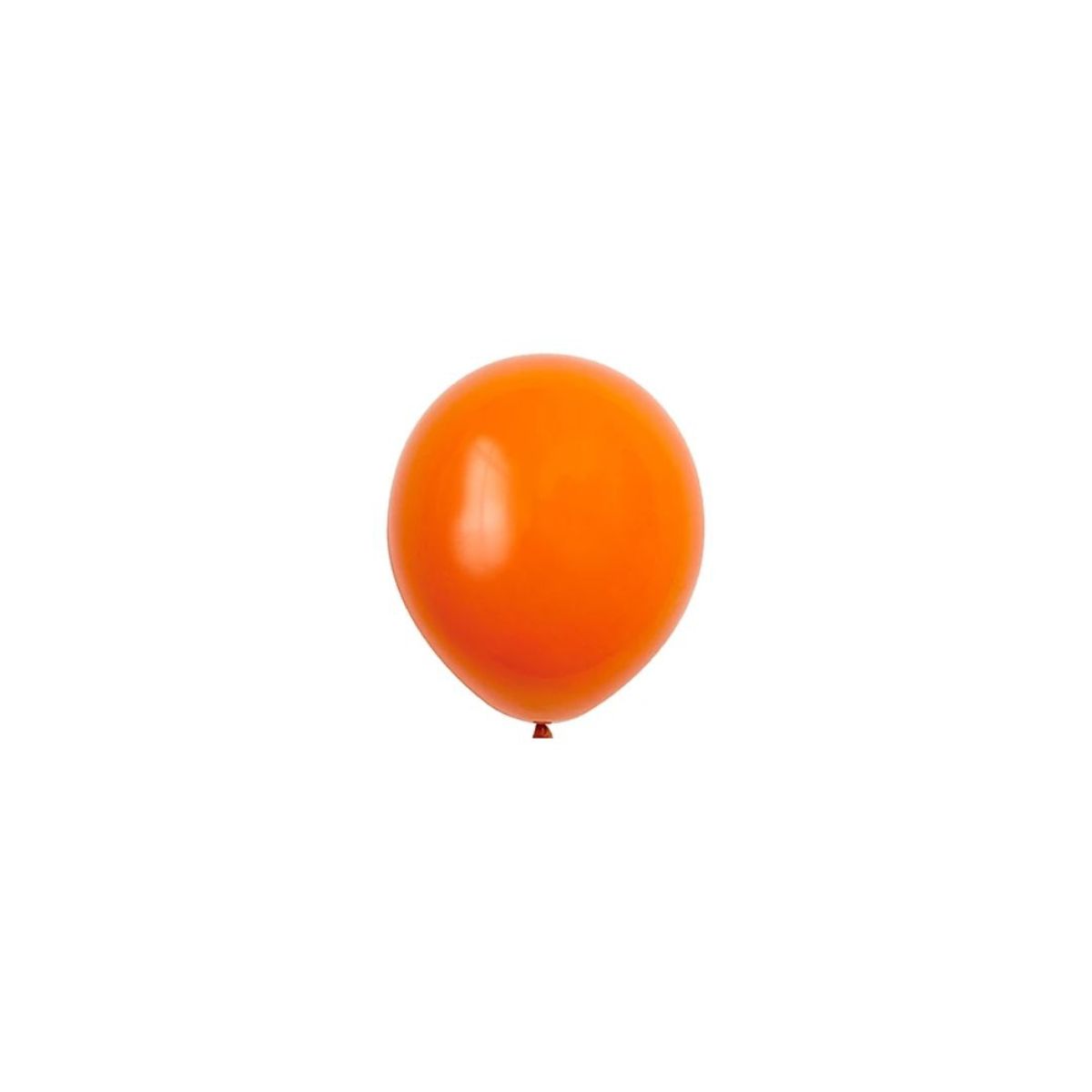 GENERICO - Globo De Látex Color Naranja 10pcs 23cm