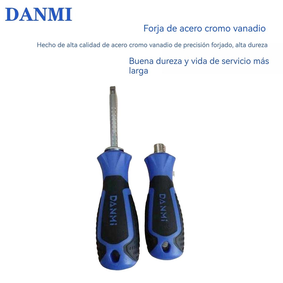 GENERICO - Destornillador Retráctil De Doble Propósito De 4 Pulgadas