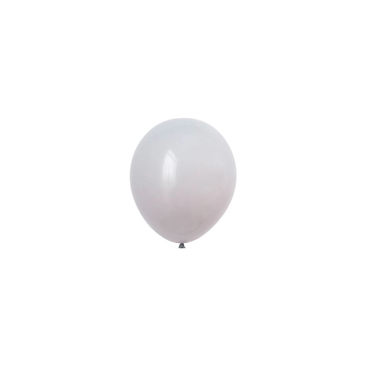 GENERICO - Globo De Látex Color Gris 10Pcs 23 Cm