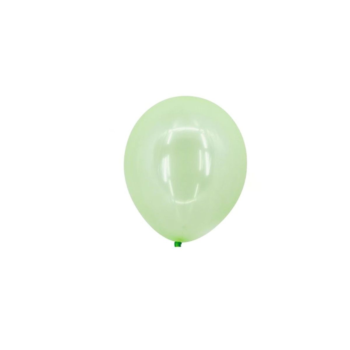 GENERICO - Globo De Látex Color Verde Flourescente 10Pcs 23 Cm
