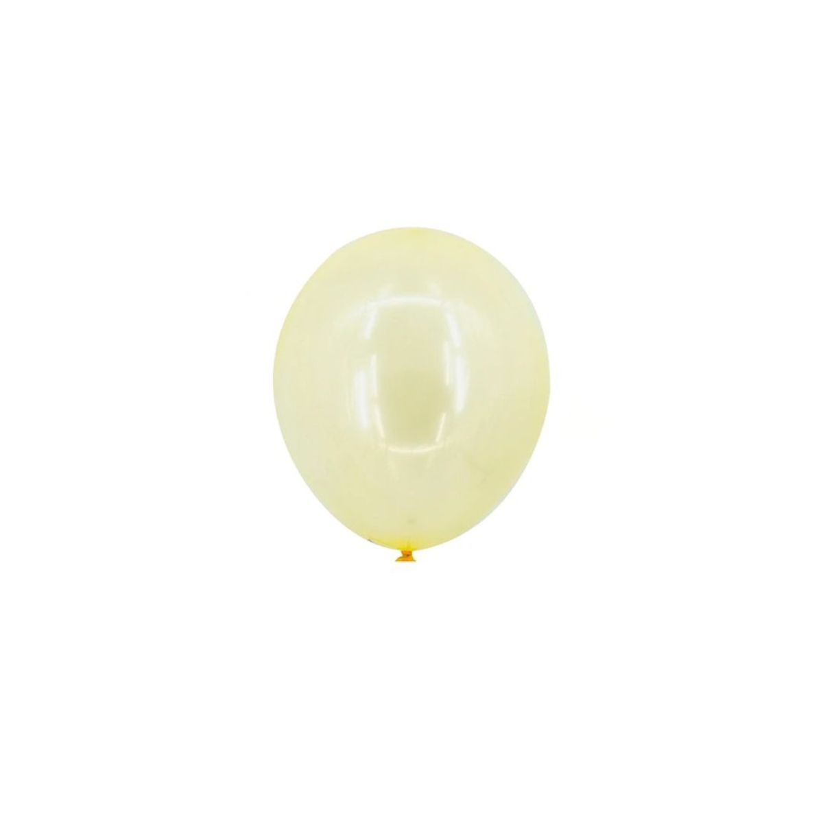 GENERICO - Globo De Látex Color Amarillo Flourescente 10pcs 23cm