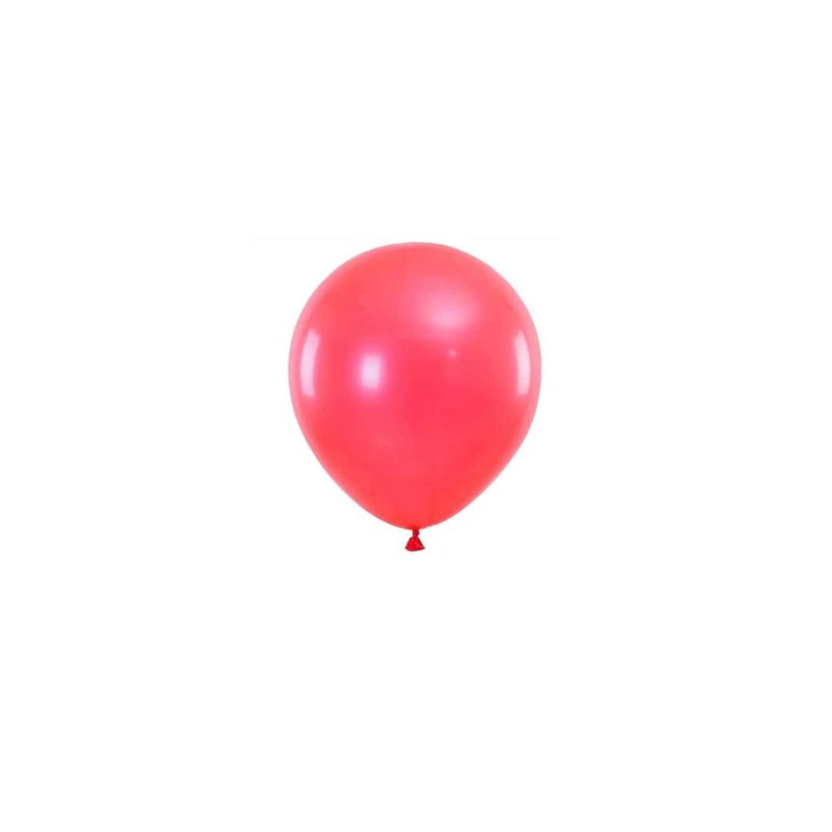 GENERICO - Globo De Látex Color Rojo 12pcs 23cm