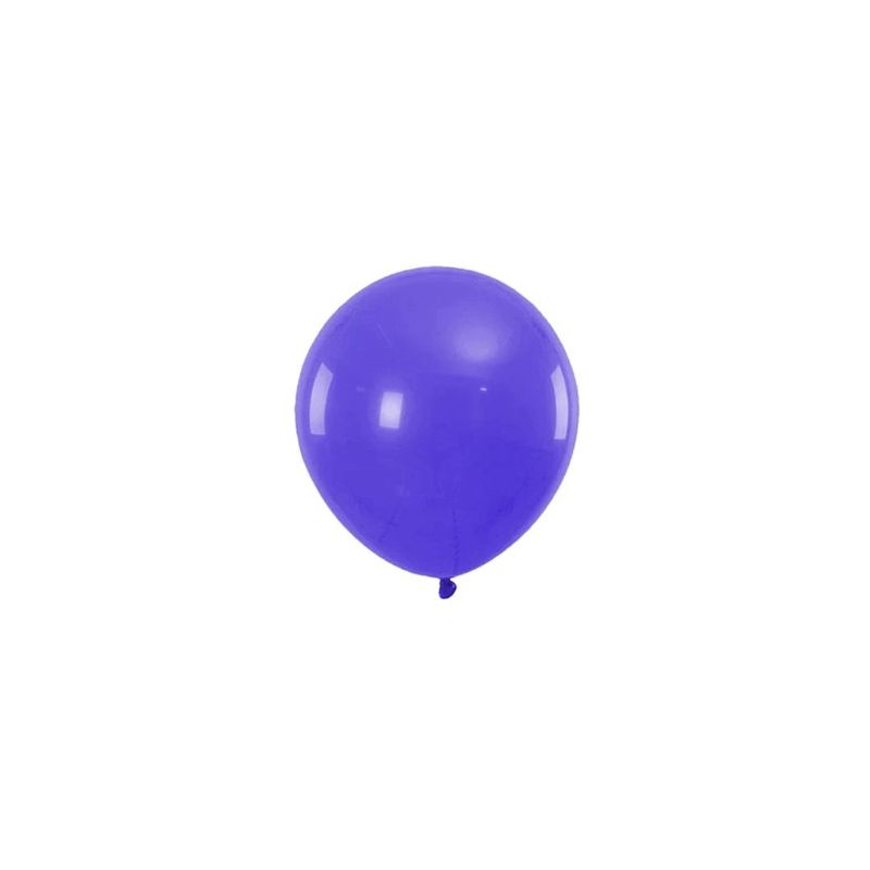 GENERICO - Globo De Látex Color Azul 12pcs 23cm