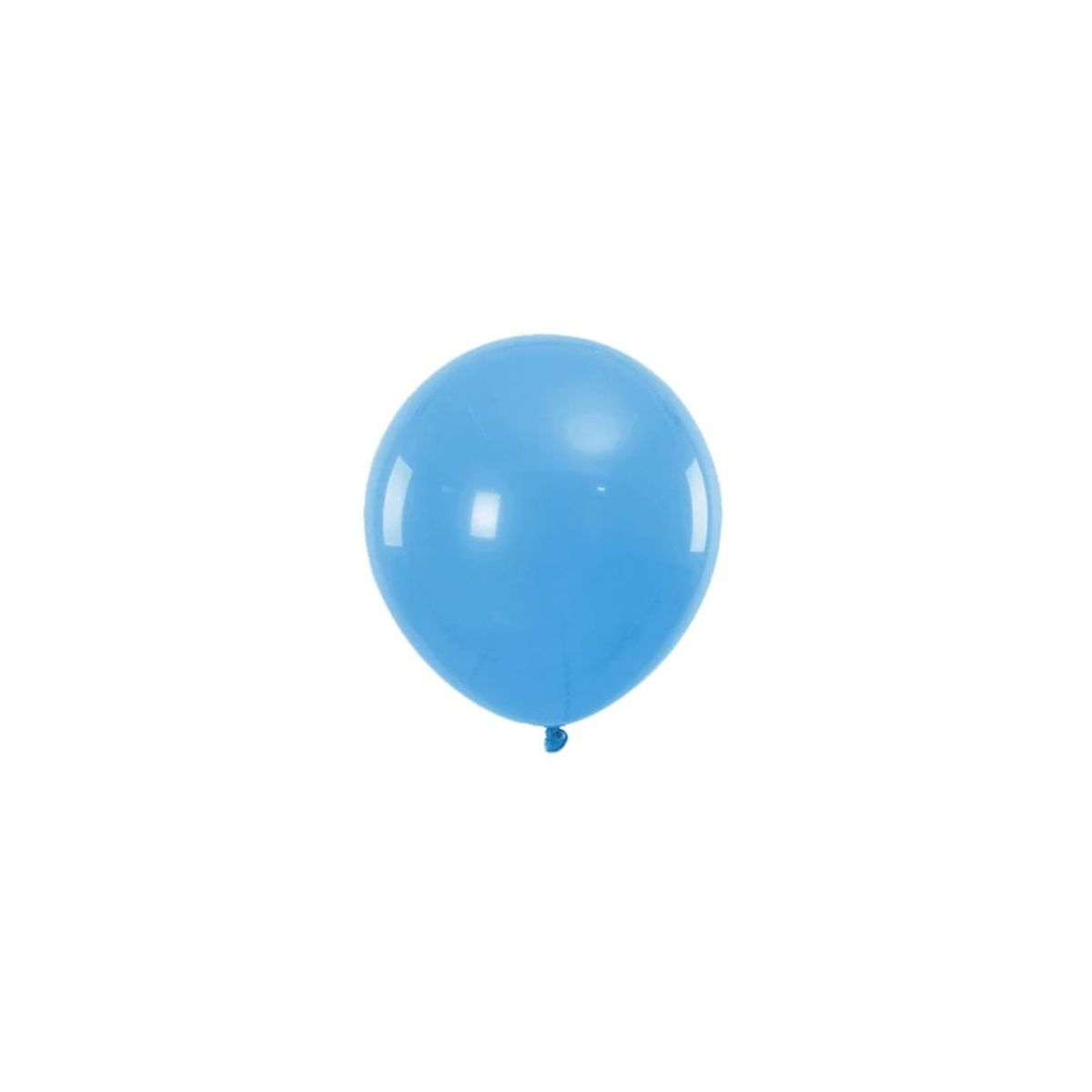 GENERICO - Globo De Látex Color Celeste 12pcs 23cm