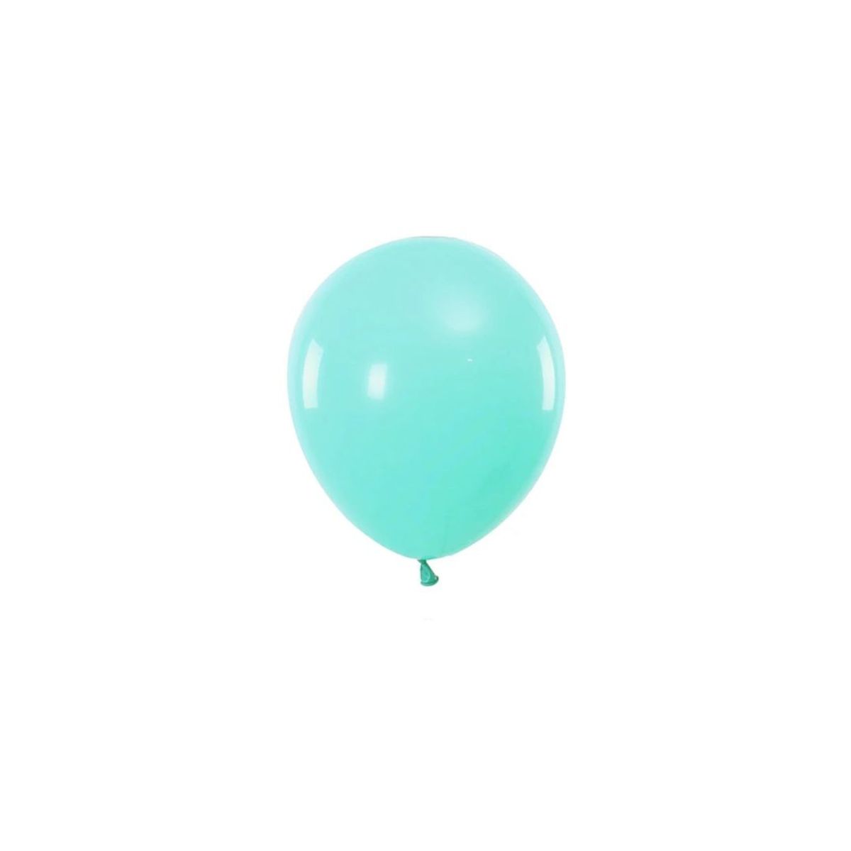 GENERICO - Globo De Látex Color Celeste Claro 12pcs 23cm