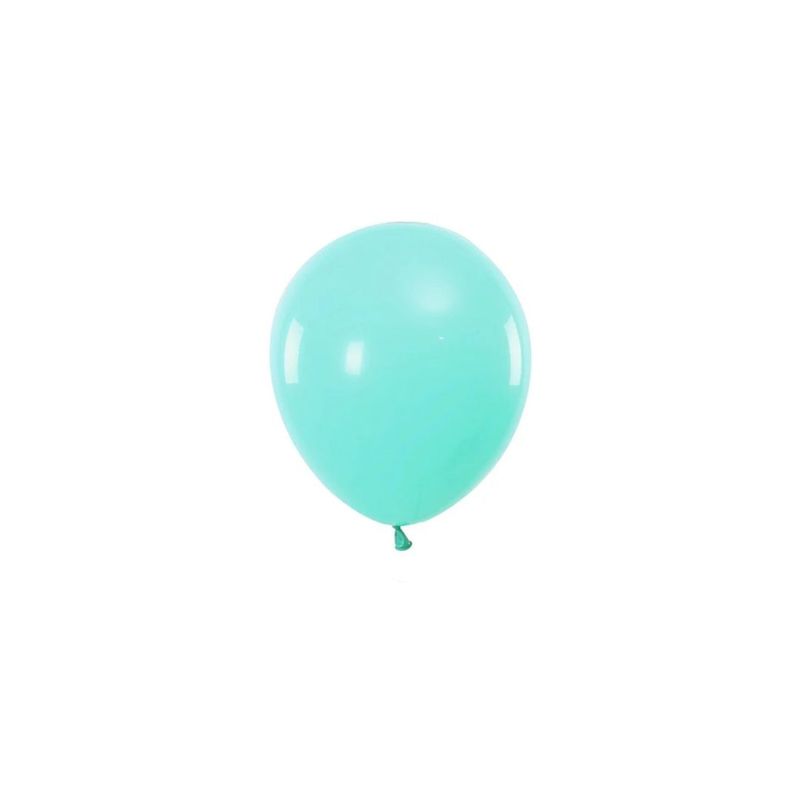 GENERICO - Globo De Látex Color Celeste Claro 12pcs 23cm