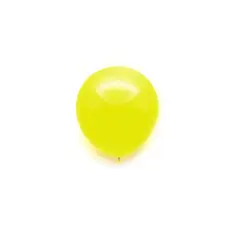 GENERICO - Globo De Látex Color Amarillo 12pcs 23cm