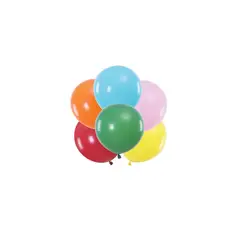 GENERICO - Globo De Látex Color Colores Surtidos 12pcs 23cm