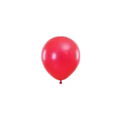 GENERICO - Globo De Látex Color Rojo Brillante 12pcs 23cm