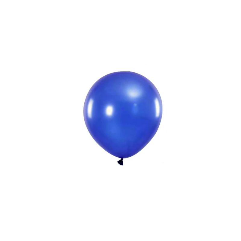 GENERICO - Globo De Látex Color Azul Brillante 12pcs 23cm