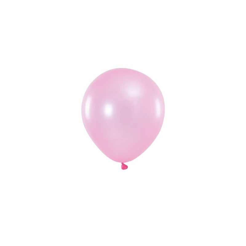 GENERICO - Globo De Látex Color  Rosa Brillante 12pcs 23cm