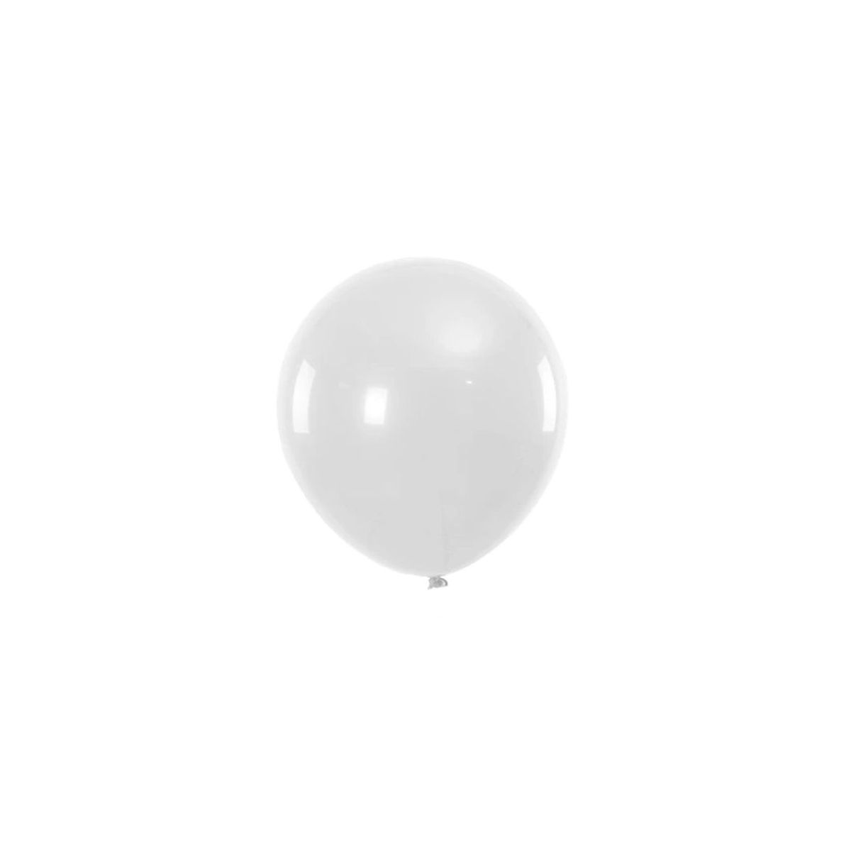 GENERICO - Globo De Látex Color  Blanco 25pcs 30cm