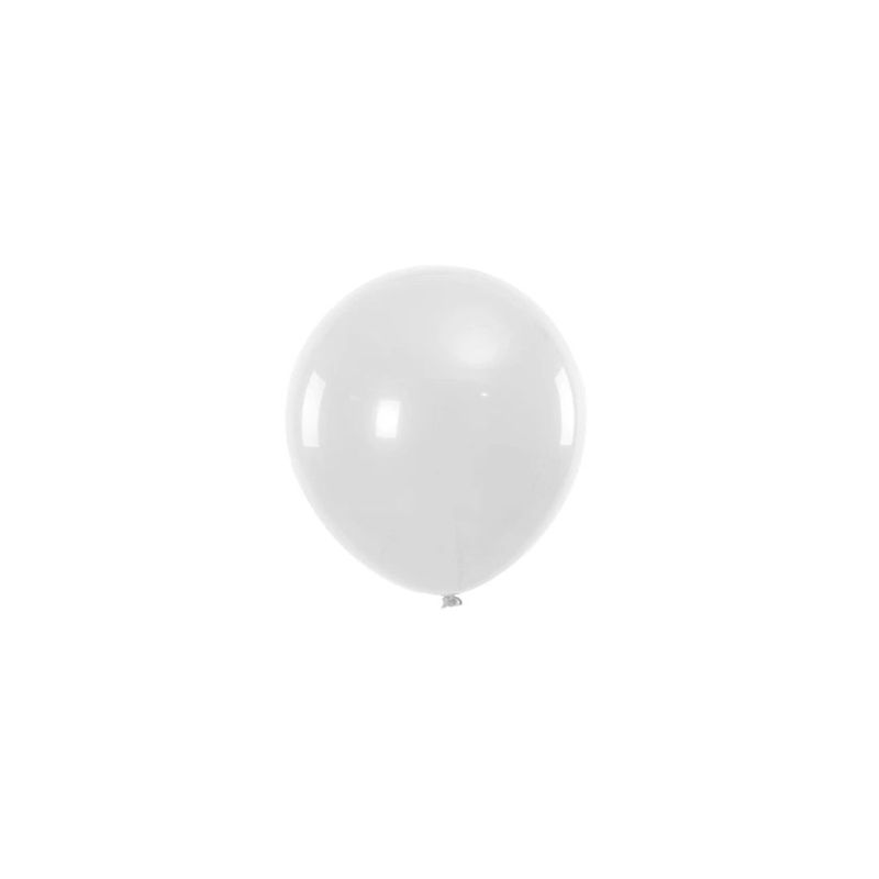 GENERICO - Globo De Látex Color  Blanco 25pcs 30cm